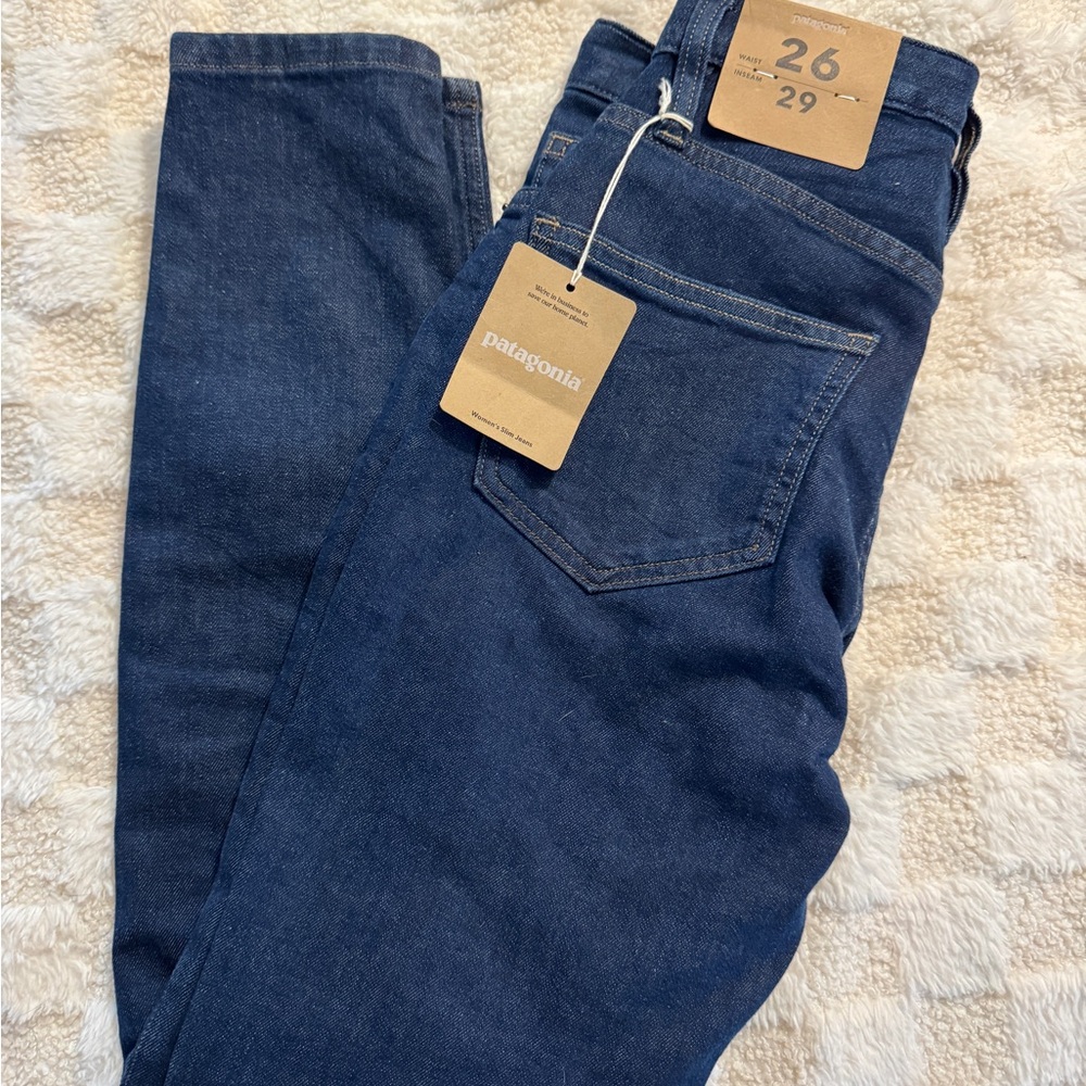 Patagonia Blue Denim Jeans NWT 26